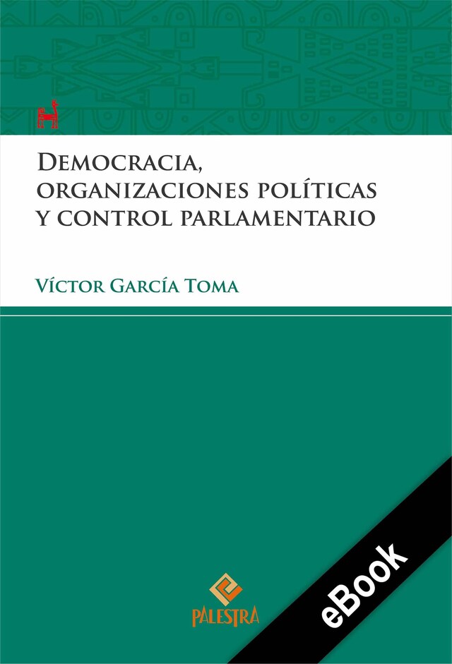 Boekomslag van Democracia, organizaciones políticas y control parlamentario