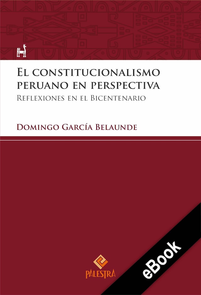 Book cover for El constitucionalismo peruano en perspectiva