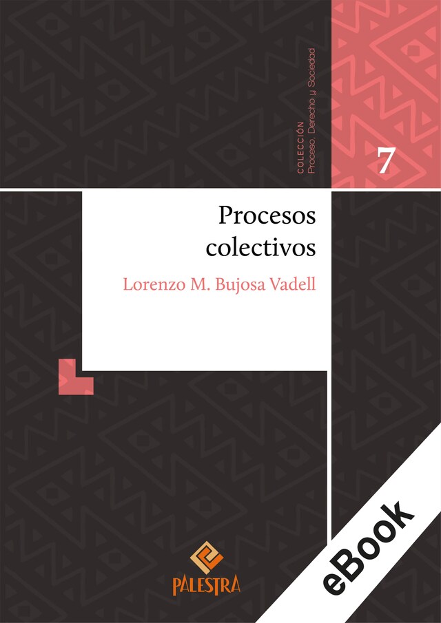 Kirjankansi teokselle Procesos colectivos