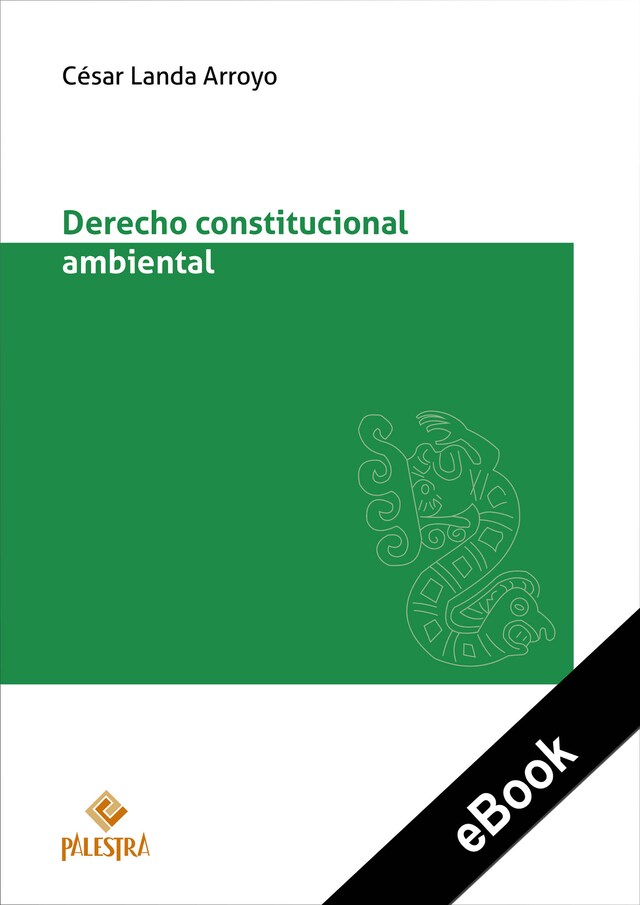 Book cover for Derecho constitucional ambiental