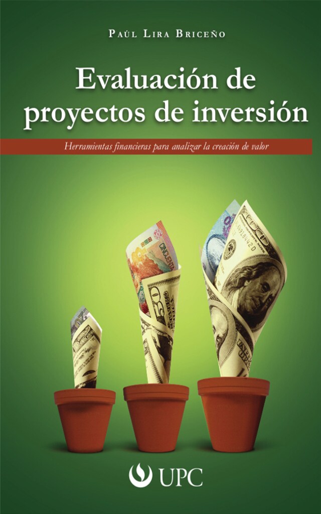 Book cover for Evaluación de proyectos de inversión