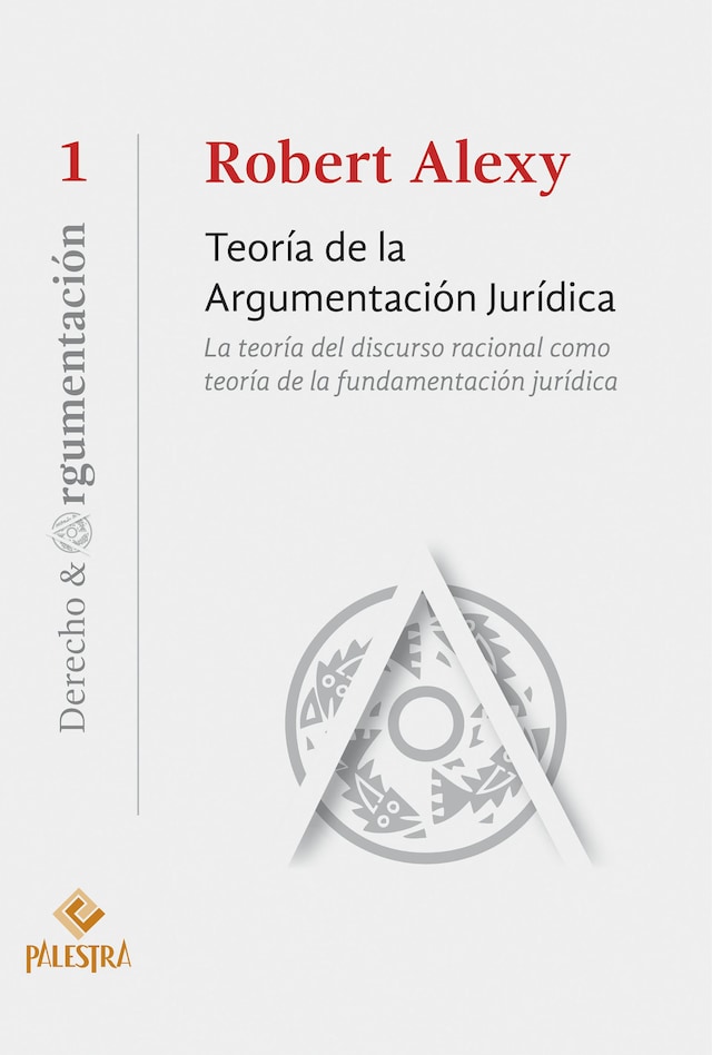 Kirjankansi teokselle Teoría de la argumentación jurídica