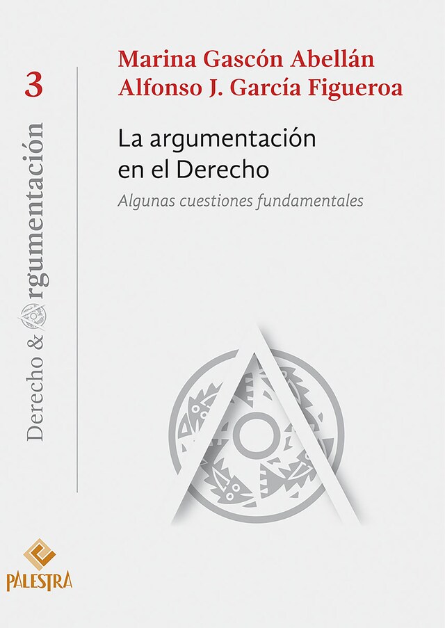 Kirjankansi teokselle La argumentación en el Derecho