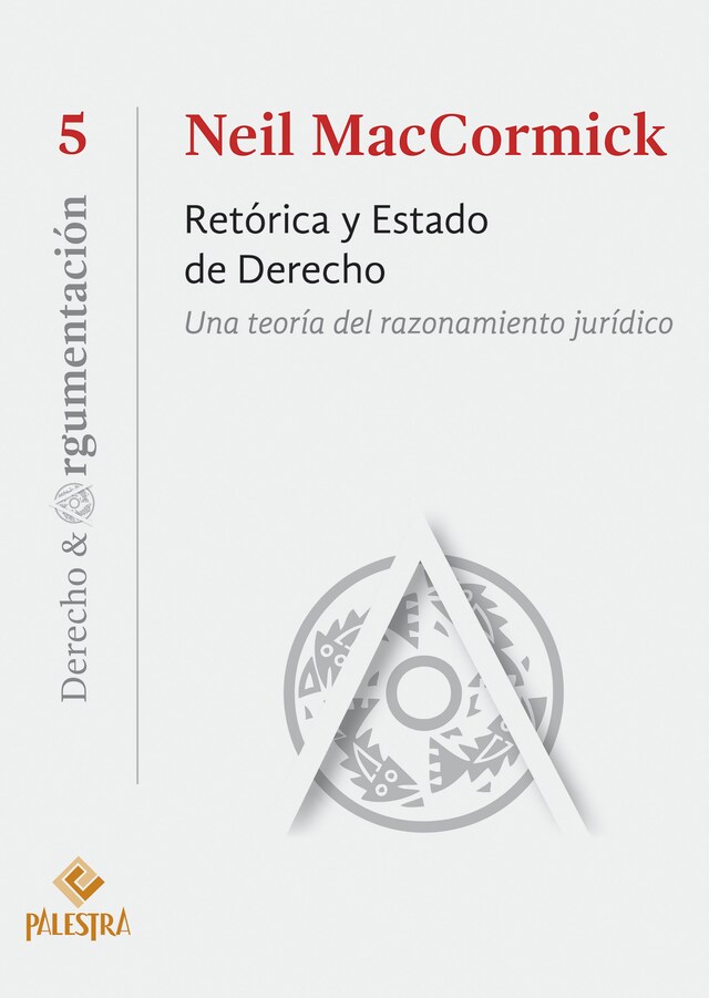 Kirjankansi teokselle Retórica y Estado de Derecho