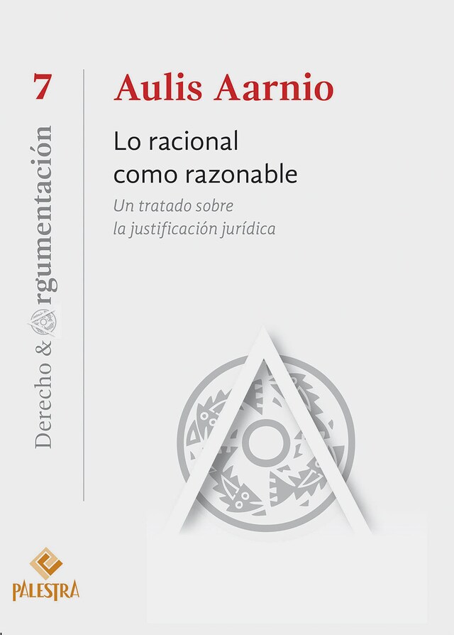 Book cover for Lo racional como razonable