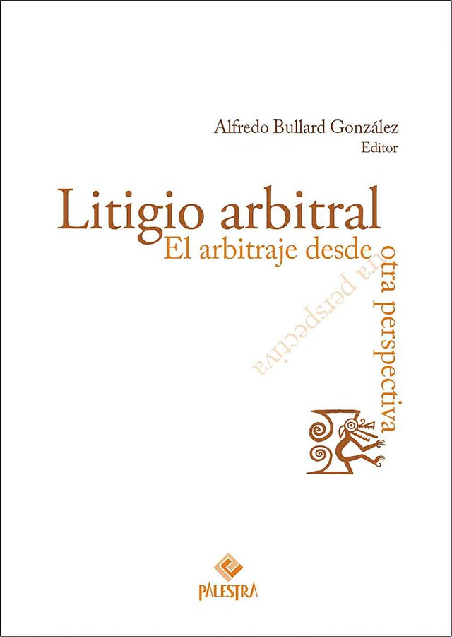 Book cover for Litigio arbitral