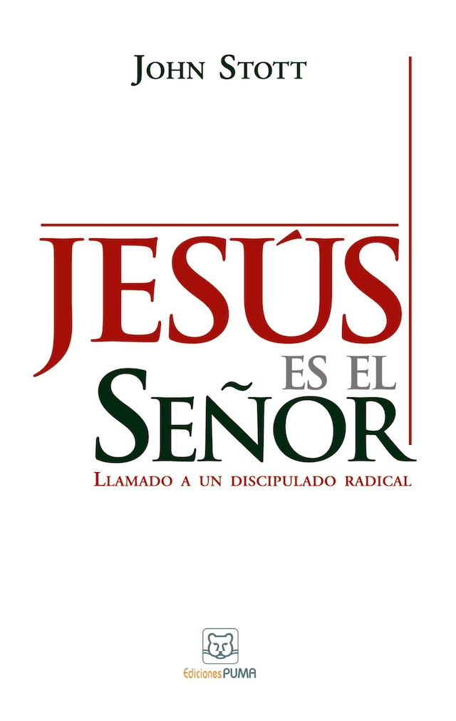 Kirjankansi teokselle Jesús es el Señor