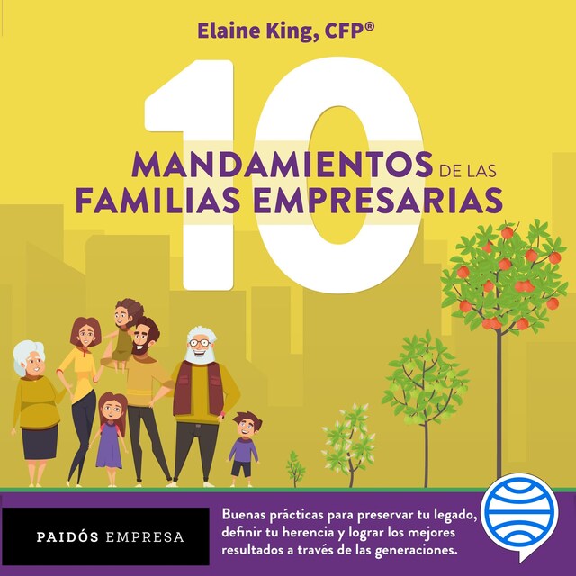 Buchcover für Los 10 mandamientos de las familias empresarias