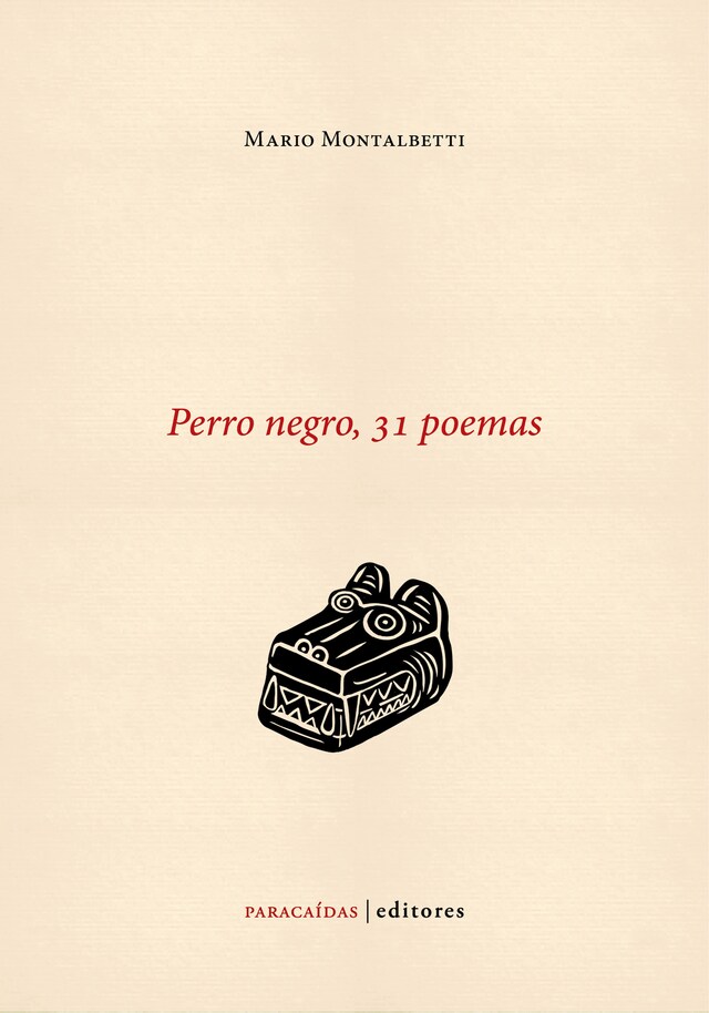 Copertina del libro per Perro negro, 31 poemas