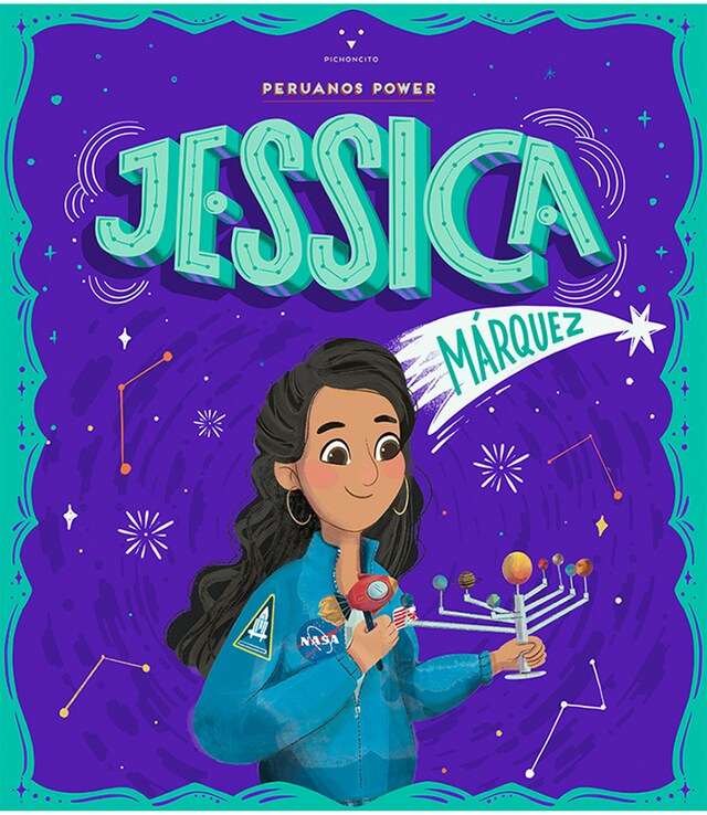 Book cover for Peruanos Power: Jessica Márquez