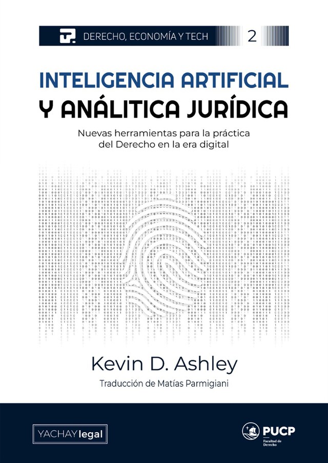 Book cover for Inteligencia artificial y analítica jurídica