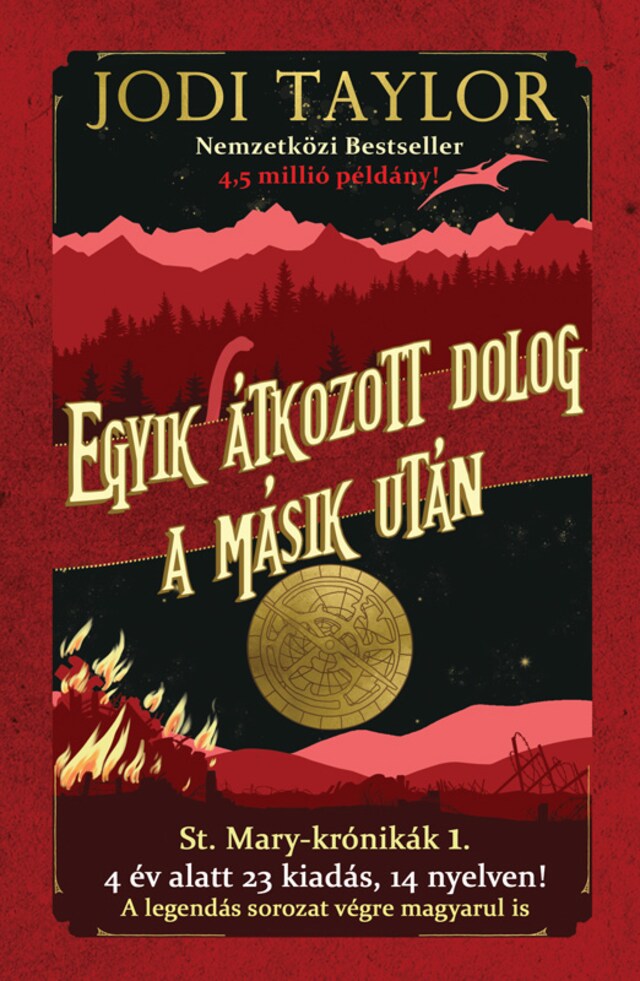 Couverture de livre pour Egyik átkozott dolog a másik után