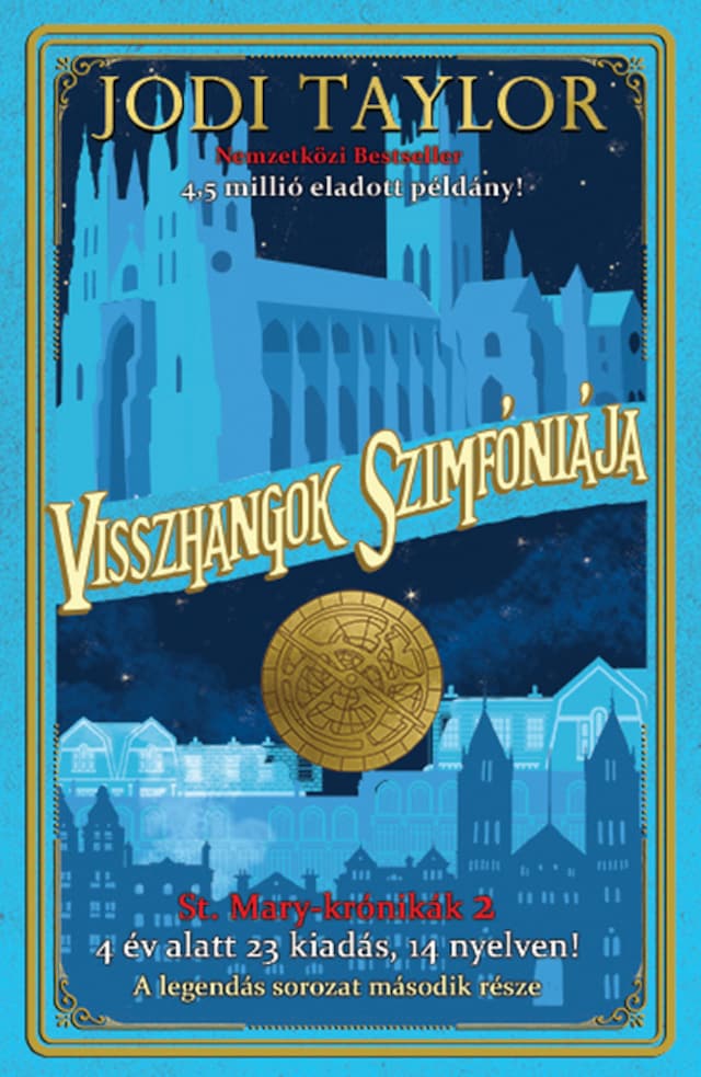 Buchcover für Visszhangok szimfóniája