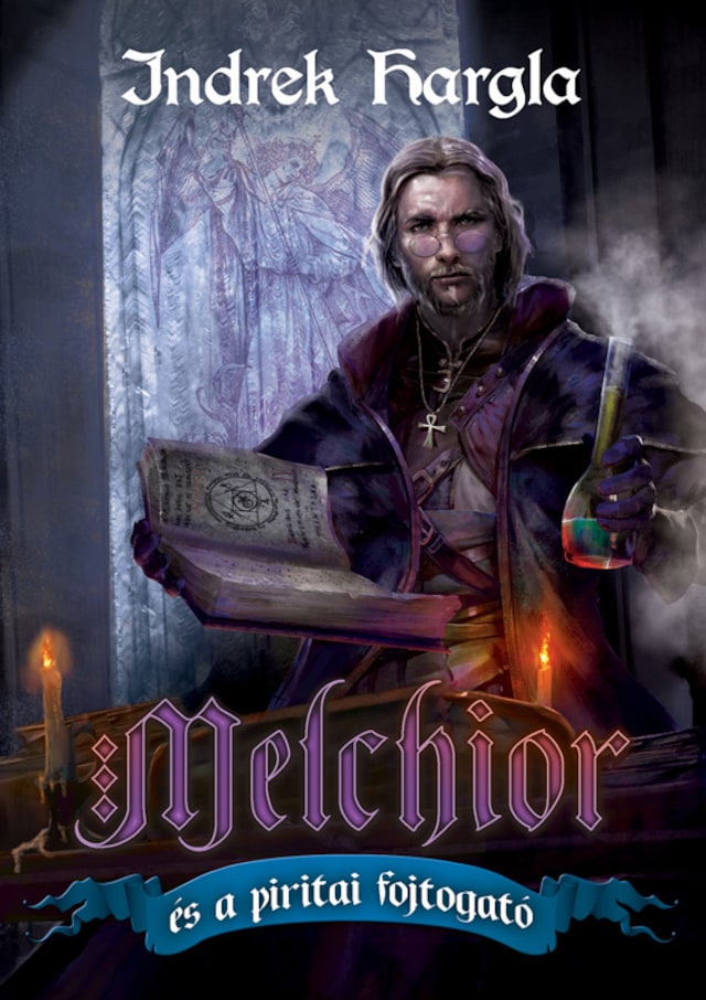 Book cover for Melchior és a piritai fojtogató