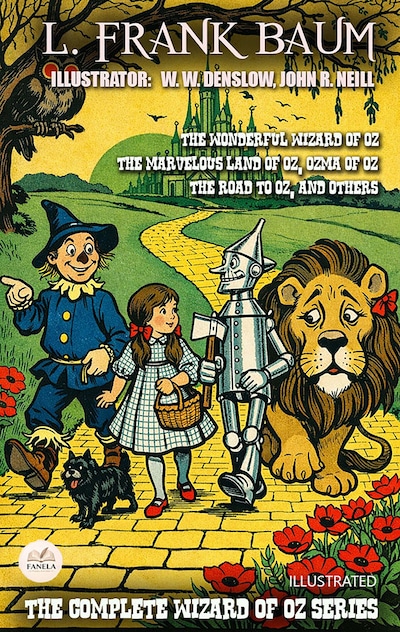 The Wizard of Oz: 14-Book Collection by L. Frank Baum. Illustrated