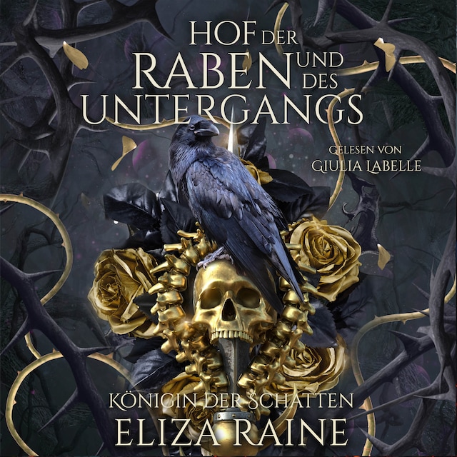 Book cover for Der Hof der Raben und des Untergangs - Nordische Fantasy Hörbuch