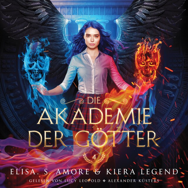 Book cover for Die Akademie der Götter 4 - Fantasy Hörbuch