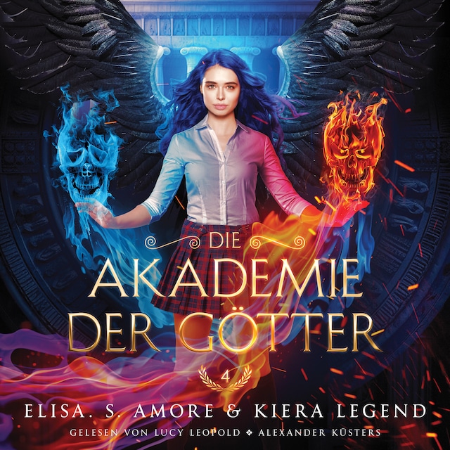 Buchcover für Die Akademie der Götter 4 - Fantasy Hörbuch