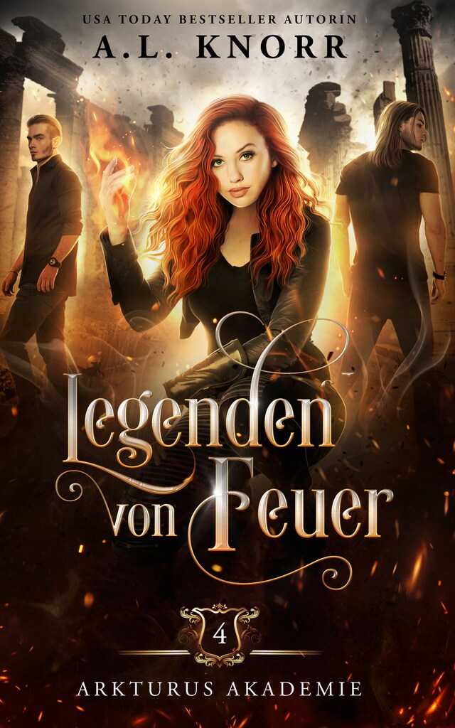 Book cover for Legenden von Feuer