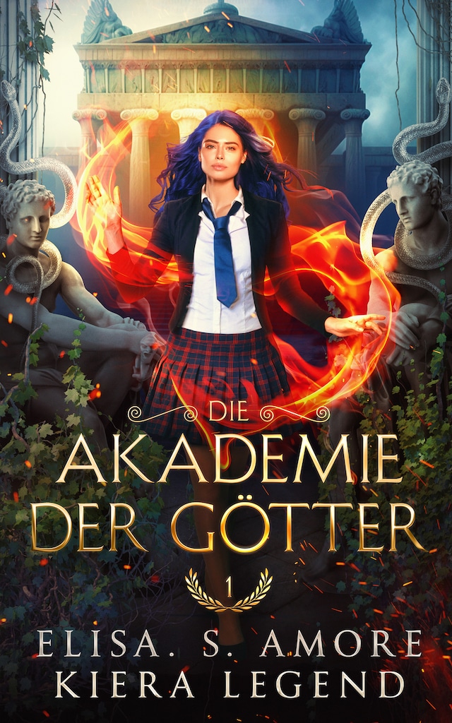 Book cover for Die Akademie der Götter