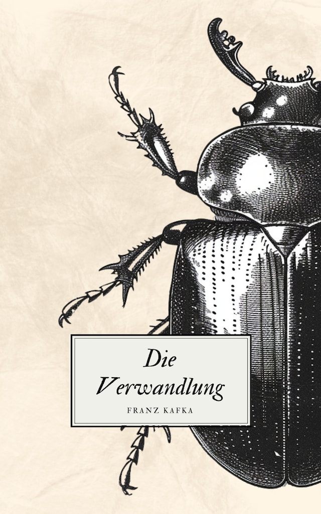 Book cover for Die Verwandlung - Kafkas Meisterwerk