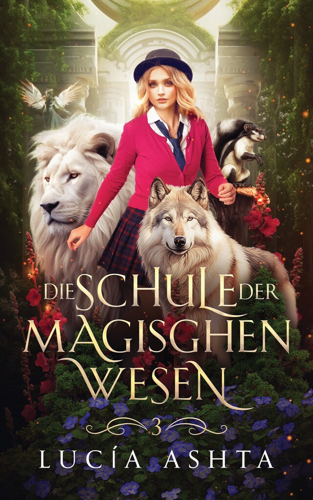 Book cover for Die Schule der magischen Wesen - Jahr 3