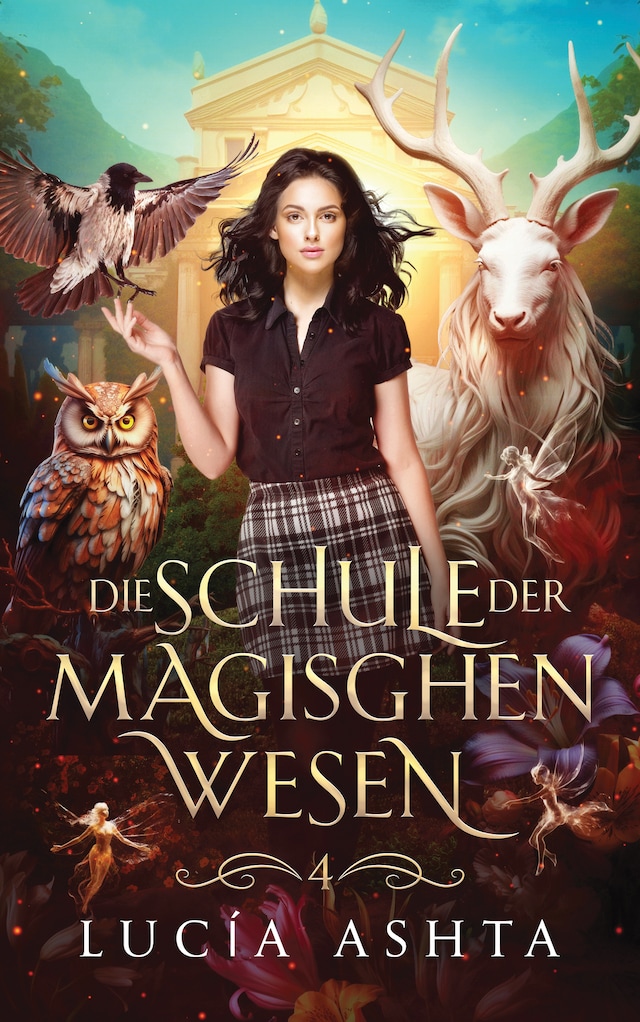 Portada de libro para Die Schule der magischen Wesen - Jahr 4