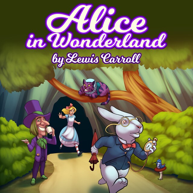 Book cover for Alice in Wonderland