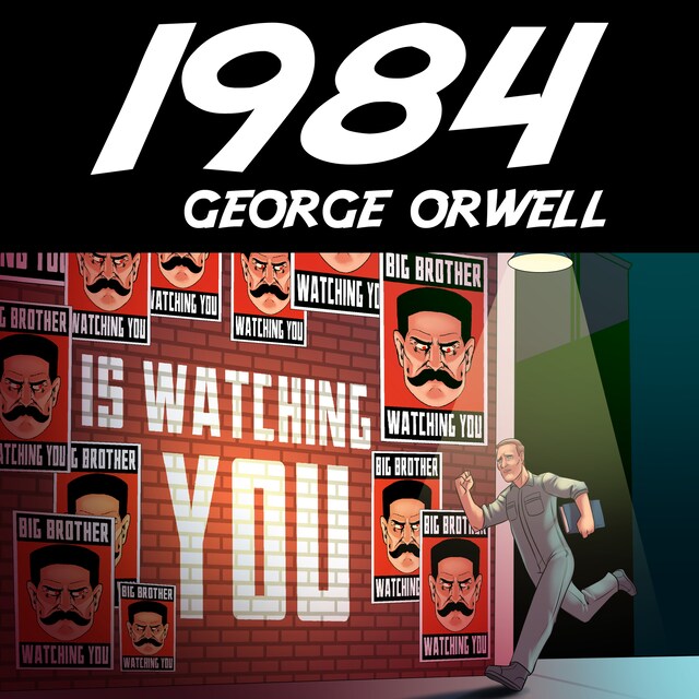 Buchcover für George Orwell: 1984 (deutschsprachige Gesamtausgabe)