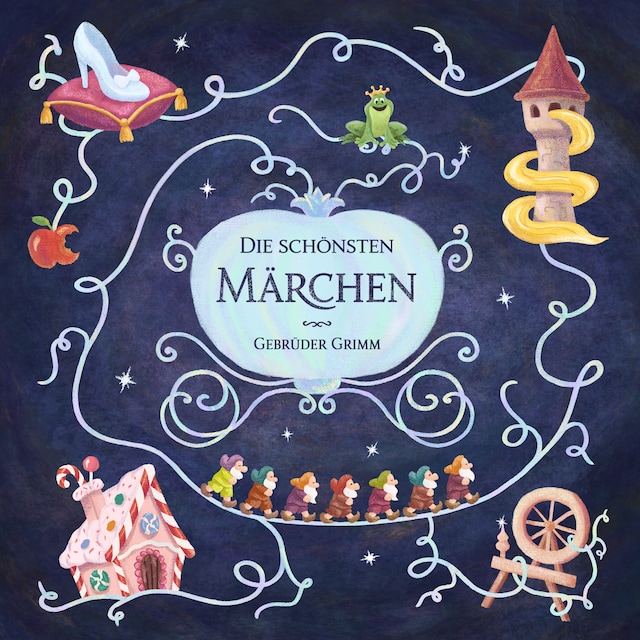 Book cover for Die schönsten Märchen der Gebrüder Grimm