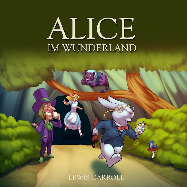 Portada de libro para Alice im Wunderland