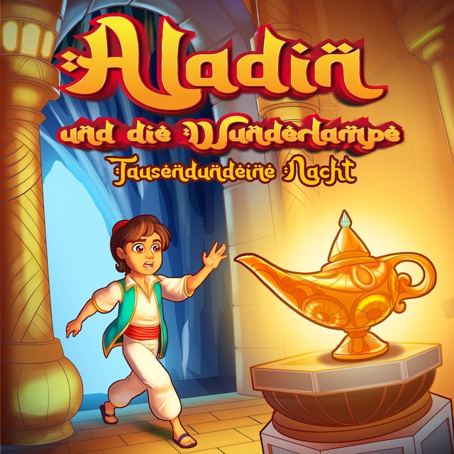 Portada de libro para Aladin und die Wunderlampe (Märchen aus 1001 Nacht)