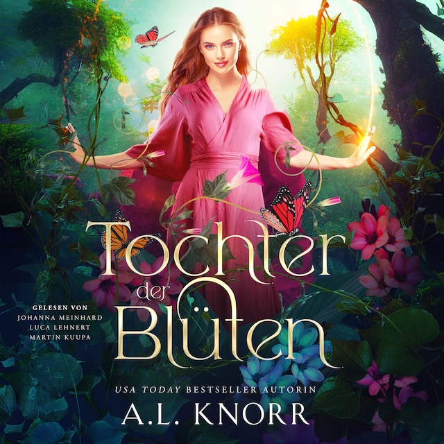 Buchcover für Tochter der Blüten - Fantasy Hörbuch