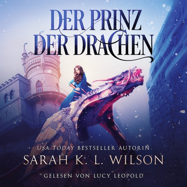 Kirjankansi teokselle Der Prinz der Drachen (Tochter der Drachen 2) - Epische Fantasy Hörbuch