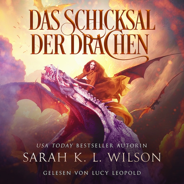 Boekomslag van Das Schicksal der Drachen (Tochter der Drachen 5) - Drachen Hörbuch