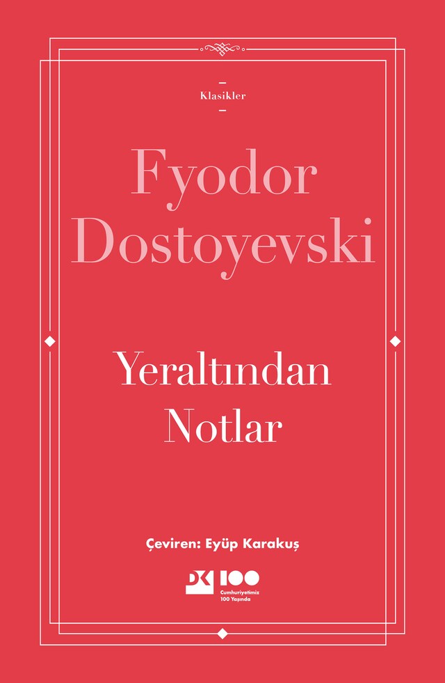 Buchcover für Yeraltından Notlar