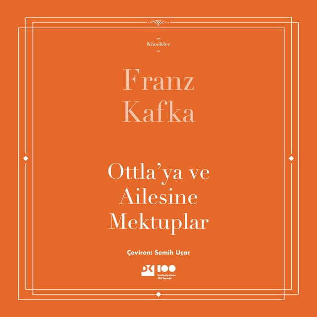 Buchcover für Ottla'ya ve Ailesine Mektuplar