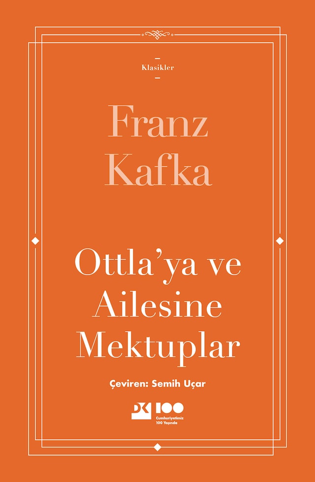 Buchcover für Ottla'ya ve Ailesine Mektuplar