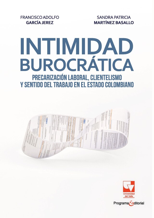 Book cover for Intimidad burocrática