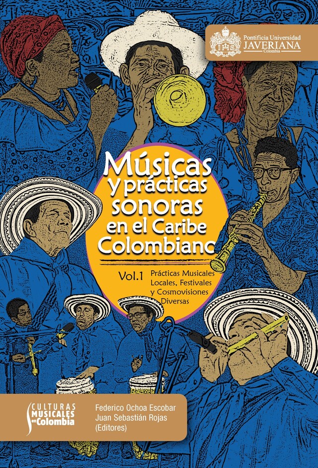 Book cover for Músicas y prácticas sonoras en el Caribe colombiano