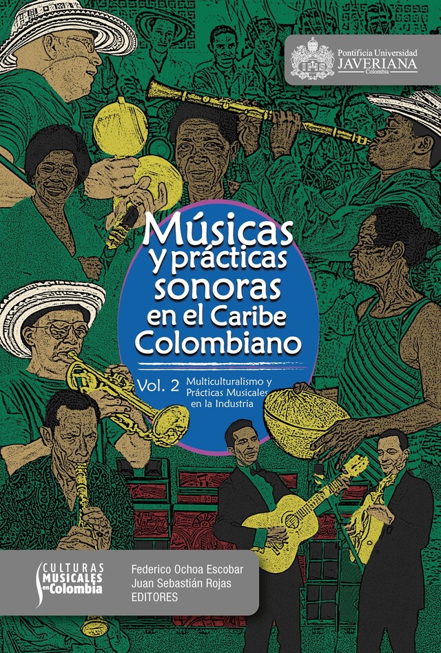 Kirjankansi teokselle Músicas y prácticas sonoras en el Caribe colombiano