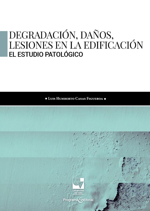 Kirjankansi teokselle Degradación, daños, lesiones en la edificación