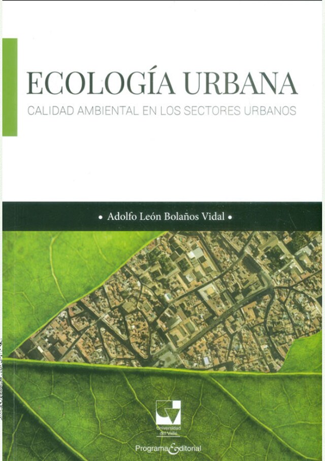 Portada de libro para Ecología urbana