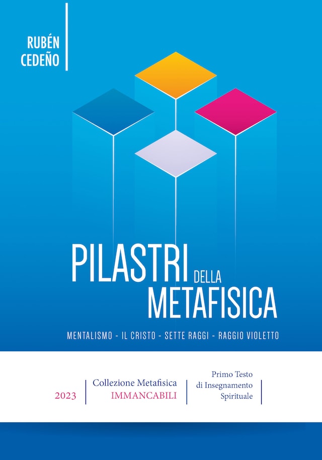Buchcover für Pilastri della Metafisica - 2023