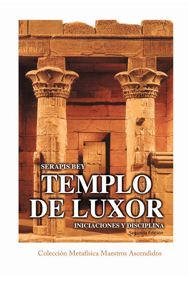 Portada de libro para Templo de Luxor, Iniciaciones y disciplinas