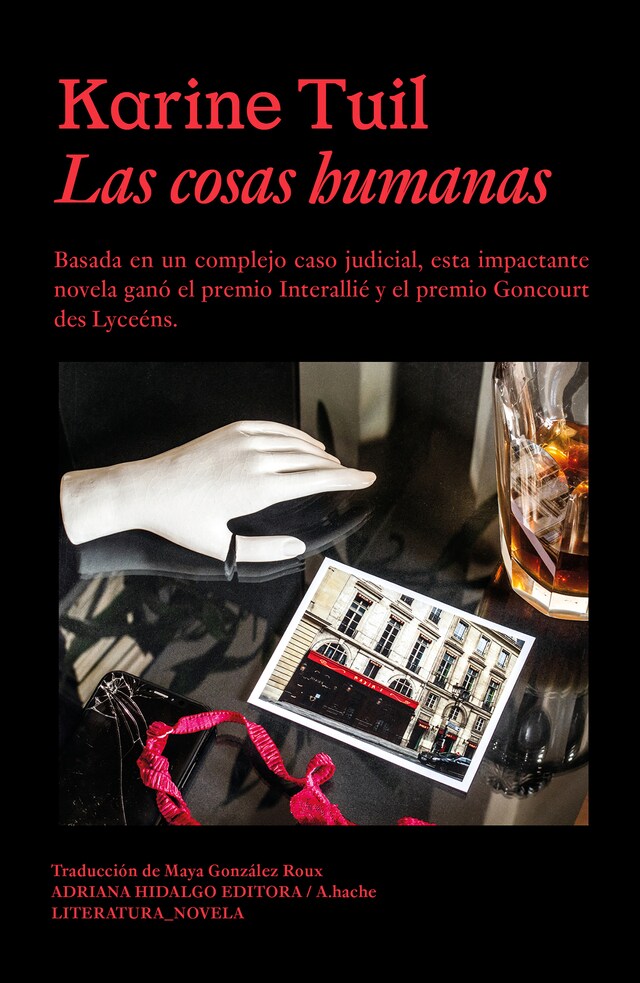 Book cover for Las cosas humanas