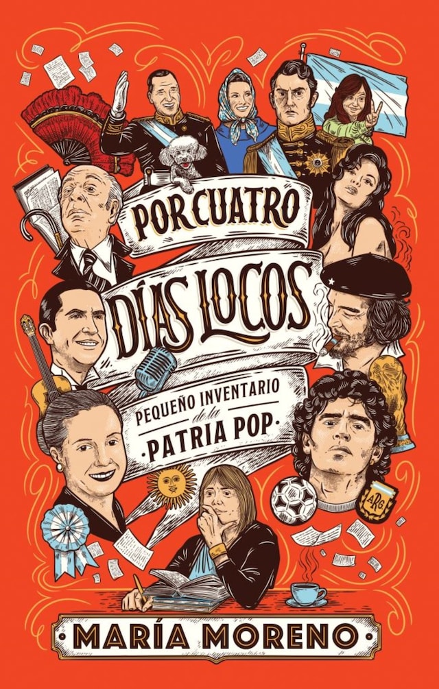 Buchcover für Por cuatro días locos