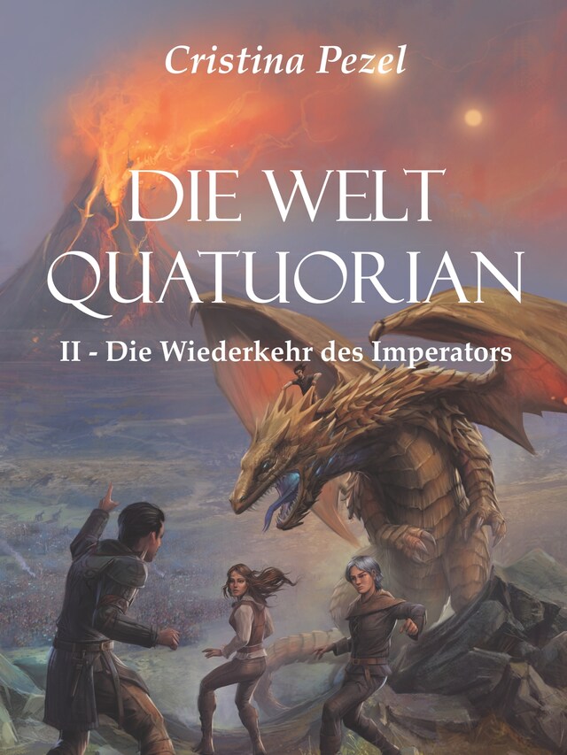 Buchcover für Die Welt  Quatuorian - Band 2