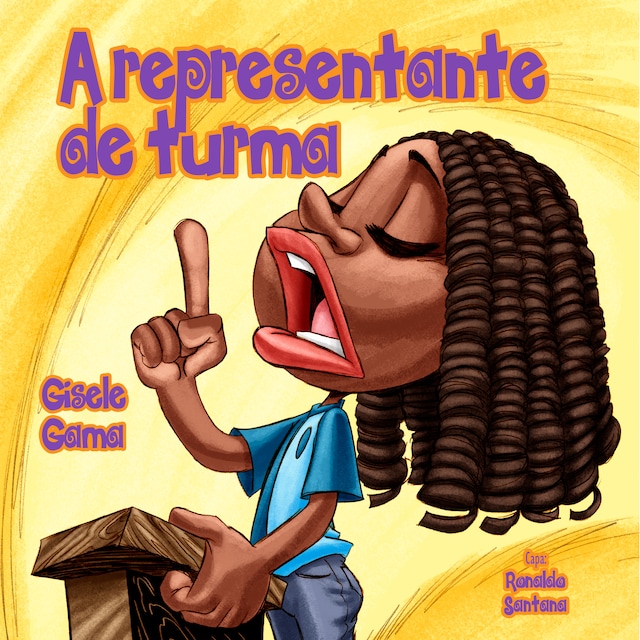 Book cover for A representante de turma