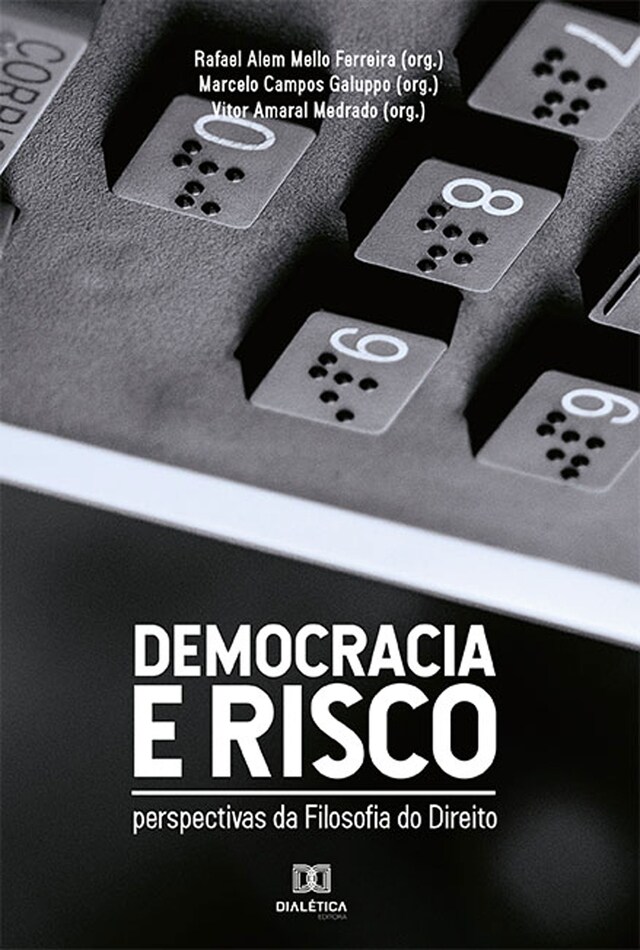 Kirjankansi teokselle Democracia e risco